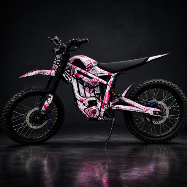 Pink Riot Dirt Bike Graphics Kit