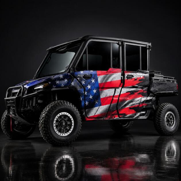 Freedom Flag UTV Graphics Kit